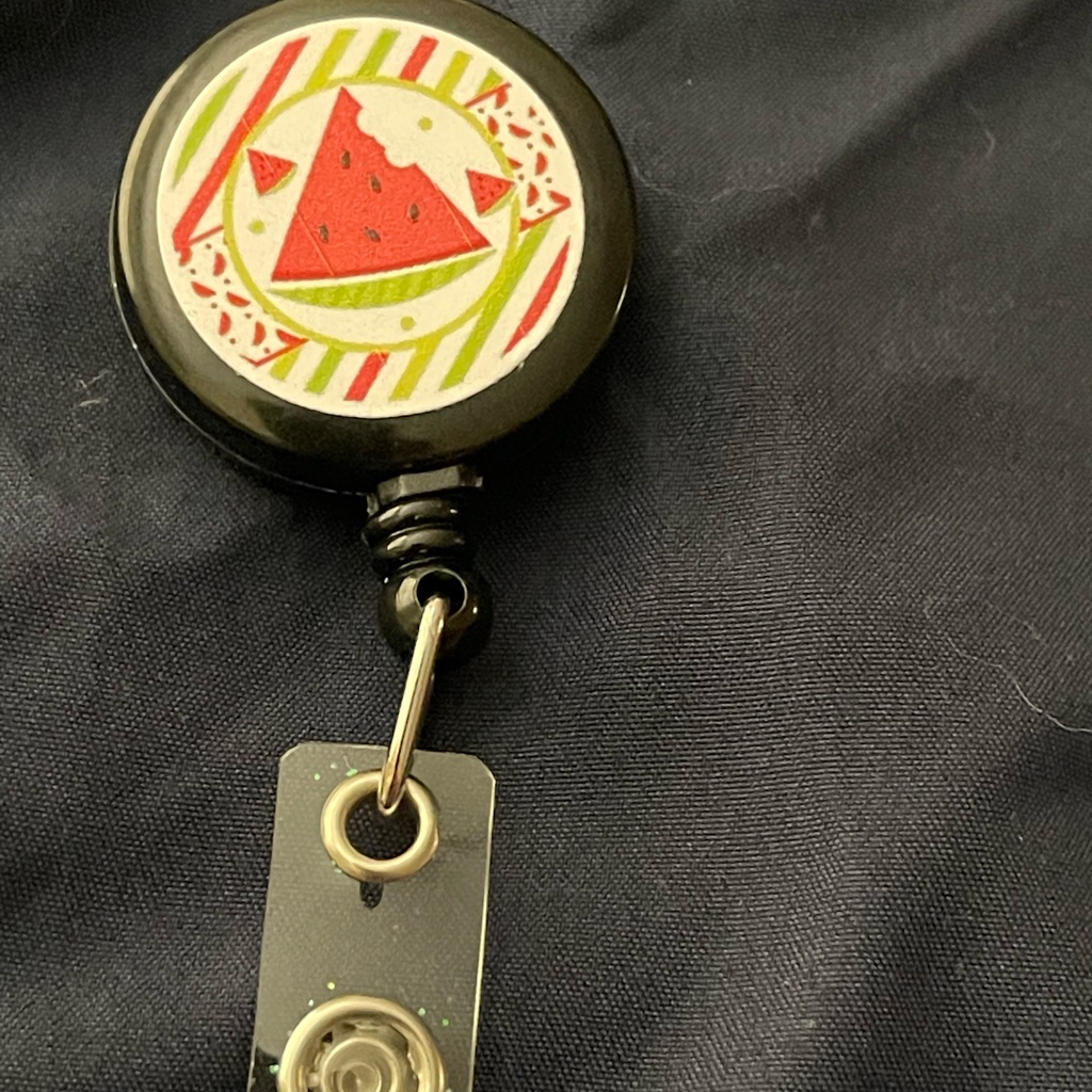 Watermelon Badge Reel